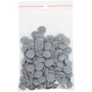 WOOD SCREW LID DM/S25 GR.GRAY 12MM(100)