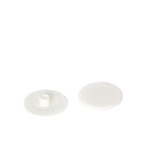 ECCENTRIC LID DE/S1 WHITE 18MM (100) HH