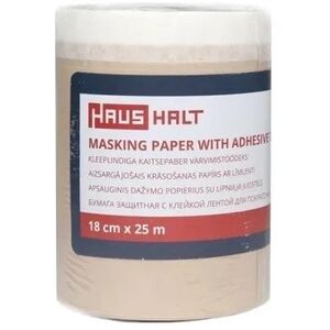 MASKING TAPE HAUSHALT 18 CM X 25 M