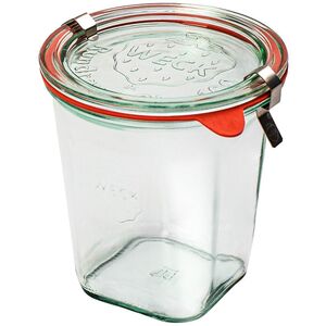 Βάζο Quadro 545 ml (6 τεμ) - καπάκι, λαβή, σφραγίδα x2