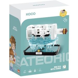 KOCO klocki statek w butelce 964el 03002 41834