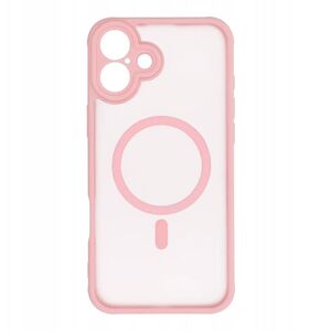 Θήκη FULL MATTE MAG COVER συμβατή με MagSafe για IPHONE 12 Pro Max ανοιχτό ροζ