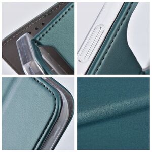 Θήκη SMART MAGNETO για XIAOMI 15 σκούρο πράσινο