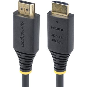 STARTECH.COM 4m Premium Zertifiziertes High Speed HDMI Kabel 4K 60Hz/1440p 144Hz 18Gbps UHD HDMI 2.0 Arc Kabel TV/PC