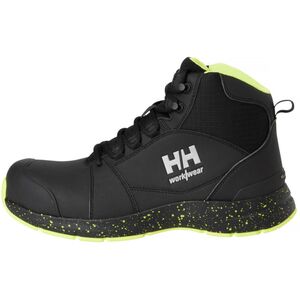 Παπούτσια HELLY HANSEN Barcode MXR Mid S3S, μαύρο/κίτρινο 44