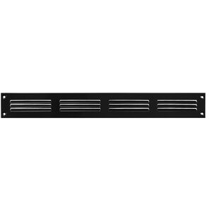 Μεταλλική σχάρα εξαερισμού MR4010A, 400 x 100 mm, χρώμα ανθρακί.