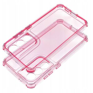 Θήκη MATRIX CLEAR για SAMSUNG S25 Plus ροζ πούδρας