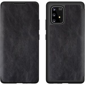 Etui Leather Book iPhone 12 6,7" Pro Max czarny/black