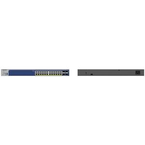 NETGEAR Smart GS728TXUP - V3 - Διακόπτης - L3 Lite - Έξυπνος - 24 x 10/100/1000 (PoE++) + 4 x 10 Gigabit SFP+ - Επιτραπέζιος, και τοποθετήσιμος σε rack - PoE++