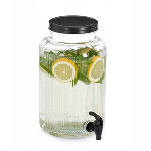 Γυάλινο βάζο με βρυσάκι KITCHEN ESSENTIALS, 3900 ml