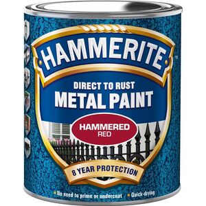 Hammerite Σφυρήλατο Βερνίκι - Κόκκινο - 250 ml.