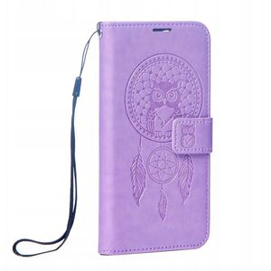 Θήκη MEZZO Book για SAMSUNG S25 Ultra ονειροπαγίδα μωβ