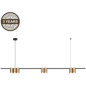 PENDANT LIGHT PORI 7XGU10 ML0372 GOLD