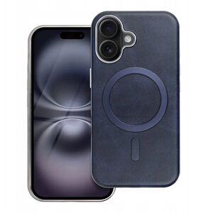 Θήκη GENTLEMAN MAG COVER συμβατή με MagSafe για IPHONE 16 PRO μπλε