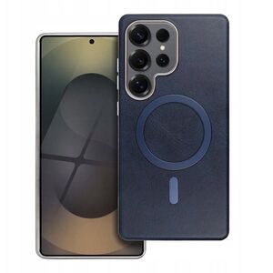 Θήκη GENTLEMAN MAG COVER συμβατή με MagSafe για SAMSUNG S25 PLUS μπλε