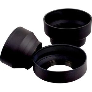 Osłona na obiektyw FoxFoto Osłona przeciwsłoneczna 3-funkcyjna JJC - 49 mm