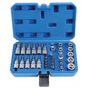 Καρυδάκια TORX 3/8" 24 τεμ. SATRA
