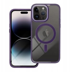 Θήκη COLOR EDGE MAG COVER συμβατή με MagSafe για SAMSUNG S25 ULTRA μωβ