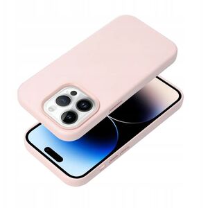 Δερμάτινη Θήκη MAG COVER συμβατή με MagSafe για SAMSUNG S25 ροζ
