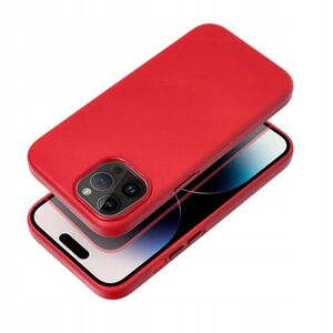 Δερμάτινη Θήκη MAG COVER συμβατή με MagSafe για SAMSUNG S25 PLUS κόκκινο