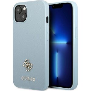 Guess Guess GUHCP13SPS4MB iPhone 13 mini 5,4" niebieski/blue hardcase Saffiano 4G Small Metal Logo