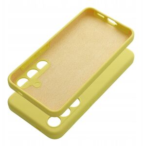 Θήκη SILICONE 2mm για MOTOROLA G55 5G κίτρινο