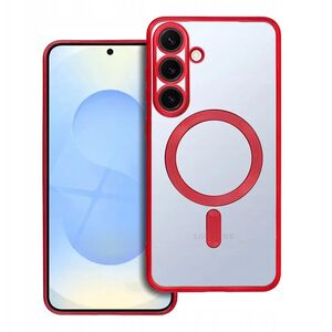 Θήκη ELECTRO MAG COVER συμβατή με MagSafe για SAMSUNG S25 Plus κόκκινο