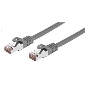 C-Tech C-TECH καλώδιο patchcord Cat6, FTP, γκρι, 0,5m