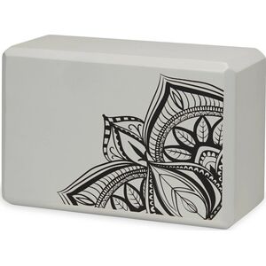 Gaiam Kostka do jogi z pianki Dovetail Gaiam 23 x 7 x 15 cm beżowa