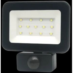 LED προβολέας TOPE TAMASENS, IP65, 10 W, 4000 K, 1200 lm, με αισθητήρα κίνησης, μαύρο.