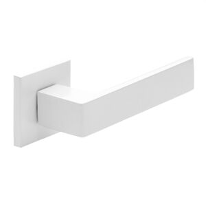 Λαβή πόρτας INOVO VERSA 512 SLIM, τετράγωνη, λευκή.