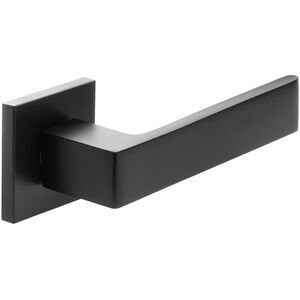 Λαβή πόρτας INOVO VERSA 512 SLIM, τετράγωνη, μαύρη