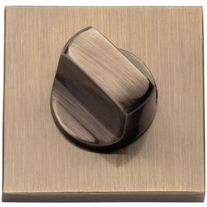 WC βύσμα SLIM, τετράγωνο, Q5+per.6 mm, χρώμα παλαιωμένου ορείχαλκου.