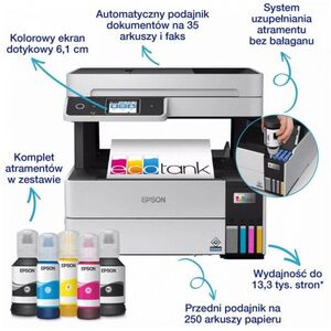 epson Urządzenie wielofunkcyjne EcoTank L6499 A4/4-in-1/3.3pl/37ppm/ADF35/PCL+PS