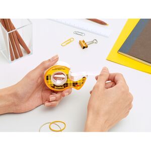 Scotch Διπλής Όψης Κολλητική Ταινία + Κύλινδρος 12mm x 6,3 136D-MDEU