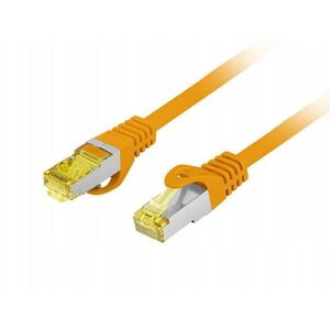 PATCHCORD ΚΑΤ.6A S/FTP LSZH CU 10M ΠΟΡΤΟΚΑΛΙ FLUKE PASSED LANBERG
