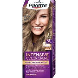Palette PALETTE_Intensive Color Creme Hair Colorant farba do włosów w kremie 7-21 Popielaty Średni Blond