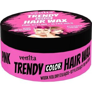 VENITA_Trendy Hair Wax wosk do włosów Pink 75g