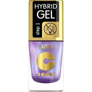 Delia DELIA COSMETICS Coral Hybrid Gel Lakier hybrydowy do paznokci nr 106 - multirefleks (bez lampy) 11ml