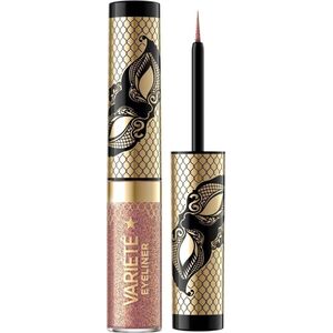 XXXX__Eveline Cosmetics (Eveline) Variete kolorowy eyeliner w kałamarzu 01 Sparkle Gold 4ml