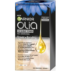 Garnier GARNIER Olia Hi-Shine Toner do włosów blond  - Perłowy Blond 1op.
