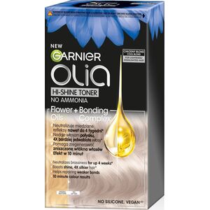 Garnier GARNIER Olia Hi-Shine Toner do włosów blond  - Chłodny Blond 1op.