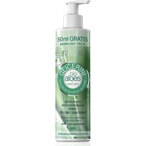 Eveline EVELINE Bio Aloes Glicerynowy skoncentrowany krem do rąk i paznokci 245 ml