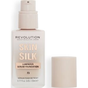 MAKE UP REVOLUTION REVOLUTION Skin Silk Serum Podkład do twarzy F3