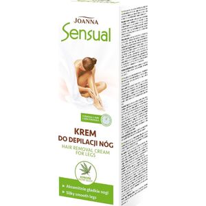 Joanna JOANNA Sensual Krem do depilacji nóg -konopie 100 g