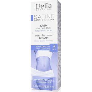 Delia DELIA Satine Depilation Błyskawiczny krem do depilacji 3 minuty 100 ml