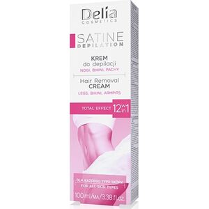Delia DELIA Satine Depilation Krem do depilacji 12w1 Total Effect 100 ml