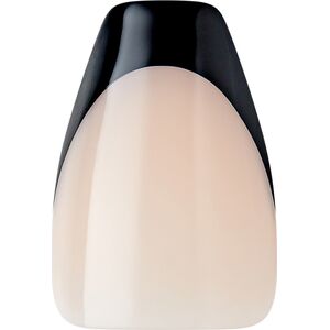 Kiss KISS Sztuczne paznokcie na klej Salon Acrylic French, Flame, Black, Short Coffin