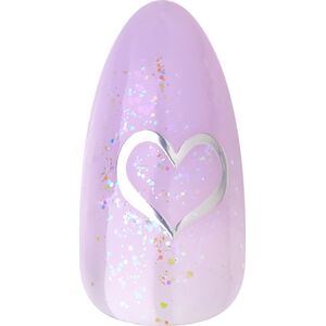Kiss KISS Sztuczne paznokcie na klej Gel Fantasy Jelly, One Day Jelly, Purple, Medium Almond