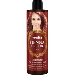 Venita VENITA Henna Color Szampon do włosów w odcieniach czerwonych i rudości - Red 300ml